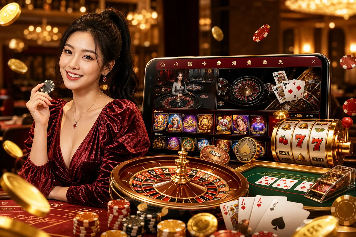 easy86 Casino meja live dealer langsung